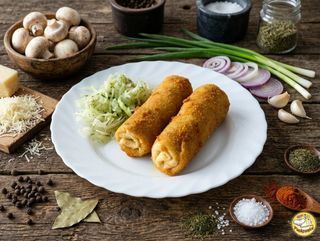 Promocja: KROKIETY z grzybami i kapustą (2 szt.)