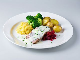 Polędwica wieprzowa w śmietanie