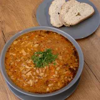 Flaki + pieczywo