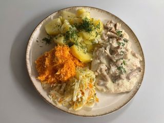 Filet w sosie kurkowym