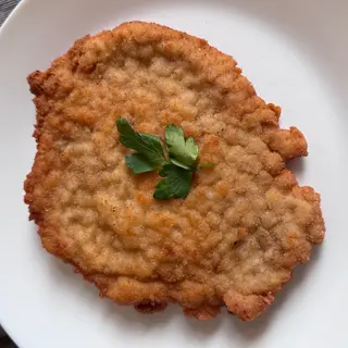 Kotlet schabowy smażony na smalcu