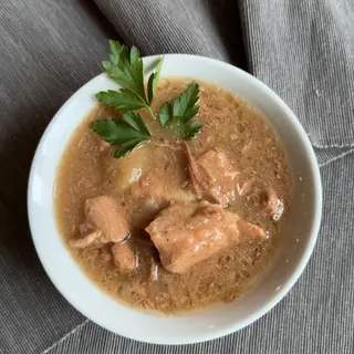 Danie dnia: Pieczeń wieprzowa w sosie pieczarkowym