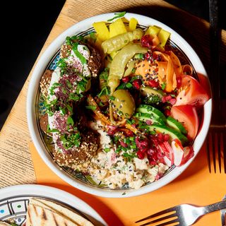 FALAFEL TALERZ (vegan, opcjonalnie gf)