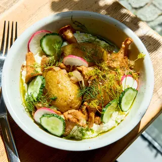 PYRY Z GZIKIEM I KURKAMI  ( VEGAN)