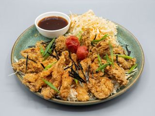 Tonkatsu vege boczniak w panierce panko