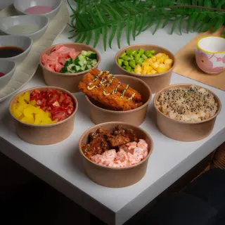 Poké z tofu ponzu