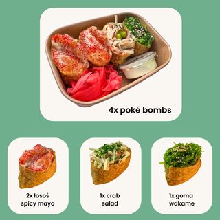 POKÉ BOMBS SALMON
