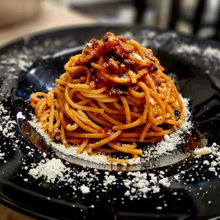 SPAGHETTI ALL"AMATRICIANA