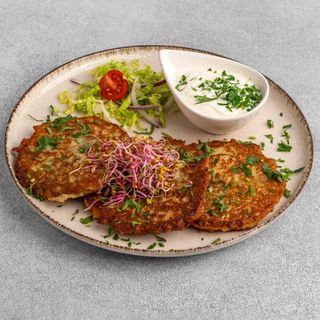 Placki Ziemniaczane ze Śmietaną(3sztuki)