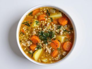 Krupnik z ziemniakami 