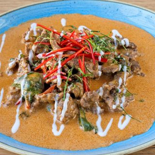 Panang curry z wołowiną