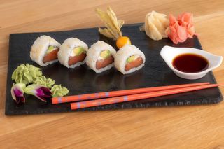 California z łososiem		