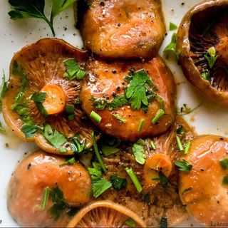 Rydz smażony na maśle