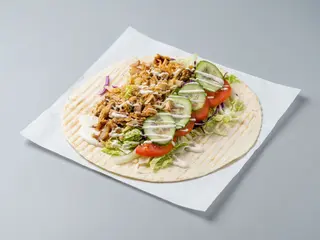 Tortilla z gyrosem drobiowym