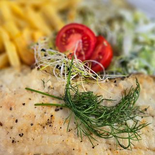 Filet z Halibuta smażony w panko