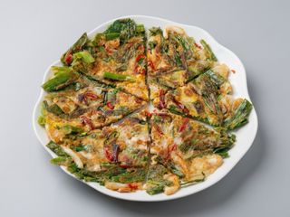 Modeum haemuljeon/Placek z owocami morza