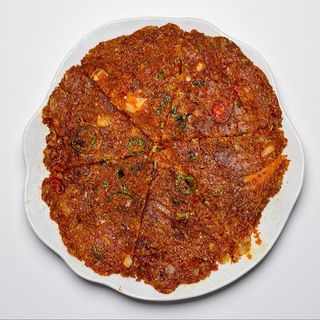 Kimchi Jeon/ Placek z Kimchi