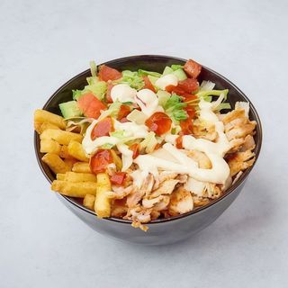 By döner kebab box  gemüse kurczaka 