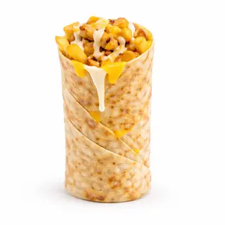 Kebab z frytkami i serem w Rollo
