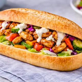 Kebab Gemüse w Bułce