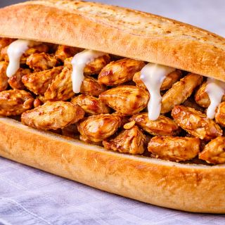 Kebab samo mięso w Bułce