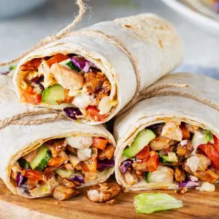 Kebab Gemüse w Rollo