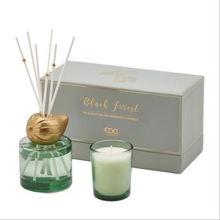 EDG Zestaw zapachowy Black Forest – świeca i dyfuzor