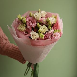 Różowa eustoma – 5 gałązek