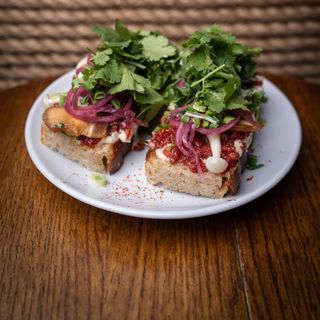 Street tatar na grzankach