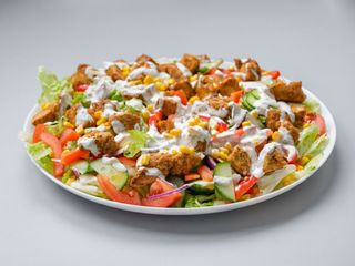 Kebab z Sałatką Kurczak lub Wlowina