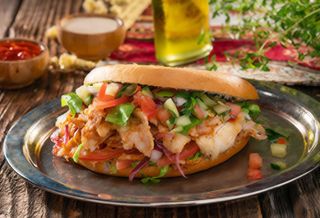 Kanapka Big Kebab Gruby