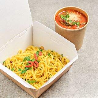Pasta + Zupa dnia