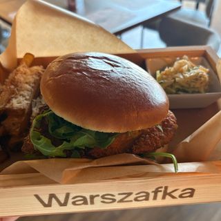 Burger piccante zestaw
