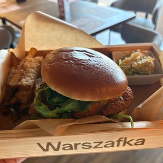 Burger camembert zestaw