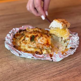 Ryba w folii z ziemniakami