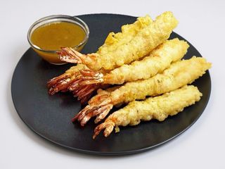 Krewetki w tempurze 8 szt.