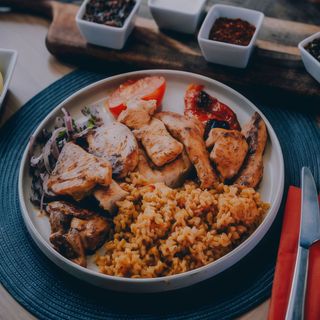 Set Grilled Chicken Breast (tavuk sis) + Pepsi