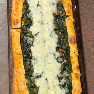Pide with Cheese & Spinach