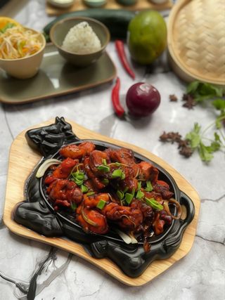 Kurczak firmowy Hot Wok 1/2 porcji