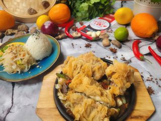 Udko chrupiące bez kości cała porcja