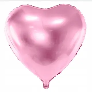 Balon foliowy różowy Serce 18''