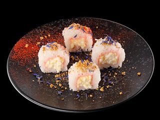 122. Uramaki white crunch 4 szt.