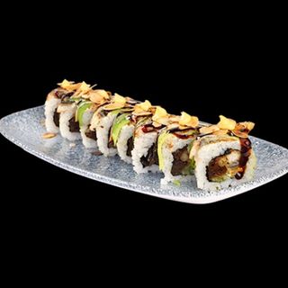 10. PREMIUM Dragon roll z węgorzem w tempurze i węgorzem kabayaki
