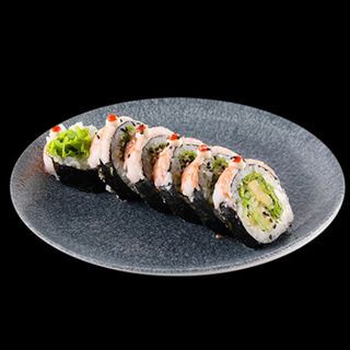 61. Futomaki krewetki i kremowe awokado w tempurze