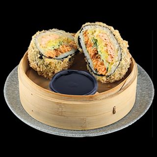 52. Salmon burger