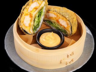53. Chicken cheddar burger