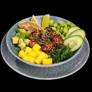 47. Sushi bowl chicken pops teriyaki 5 szt. / 235 g