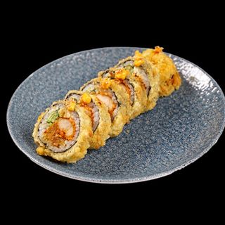 44.Chrupiące futomaki z kurczakiem i kimchi w tempurze 6 szt.