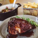 Żeberka w sosie BBQ