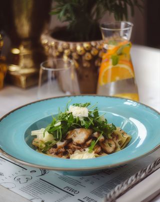 Papardelle z kurczakiem na ostro